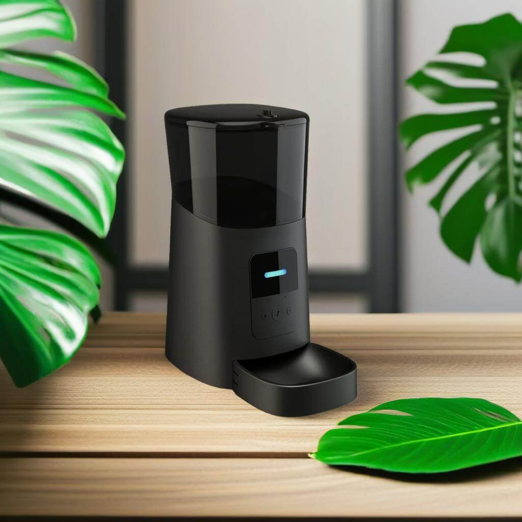 Distributeur Intelligent 6 L avec Pasti Automatiques, Caméra HD et Minuteur – Idéal pour Chiens et Chats, Croquettes Sèches