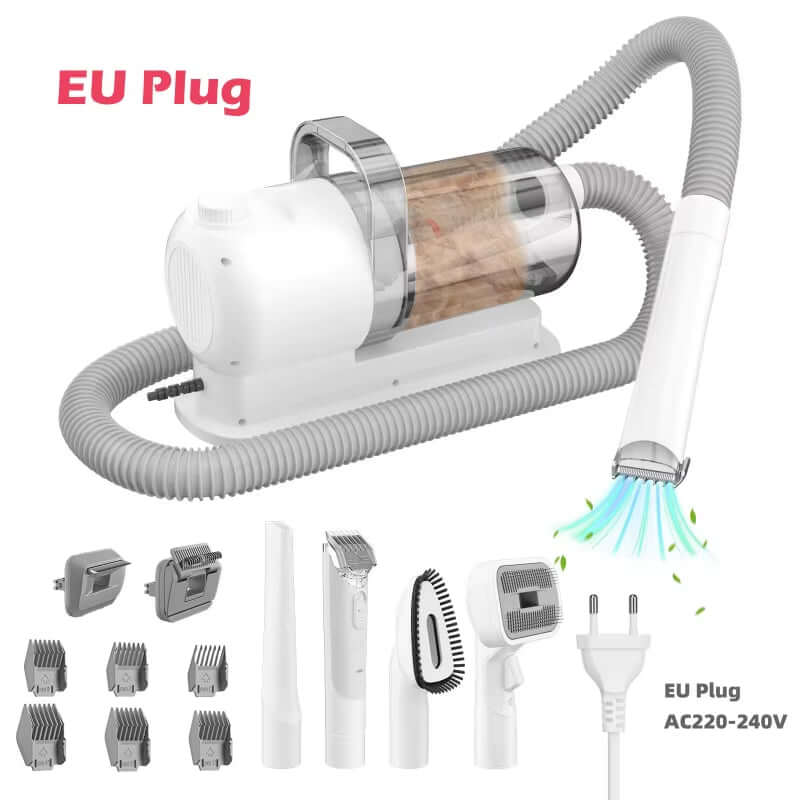 Dog Grooming Vacuum & Pet Grooming Kit with 2.5L Capacity Larger Pet Hair Dust Cup Dog Brush Vacuum for Pet Hair Vacuum Cleaner
