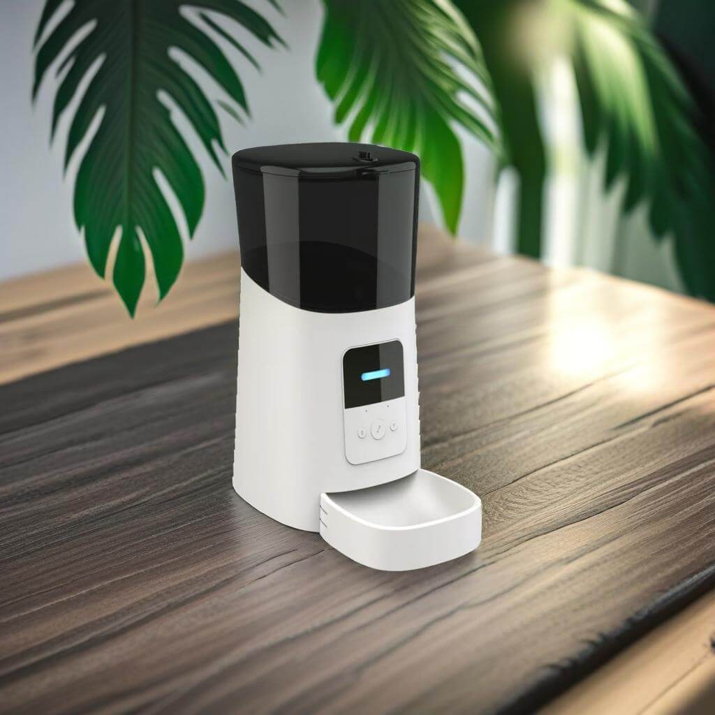 Distributeur Intelligent 6 L avec Pasti Automatiques, Caméra HD et Minuteur – Idéal pour Chiens et Chats, Croquettes Sèches