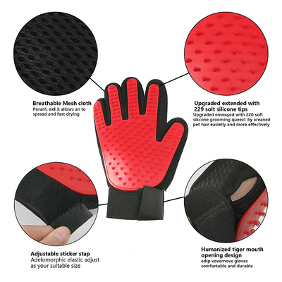 Pet+ Professional Pet Grooming Gloves | Premium Pet Grooming Accessories and Supplies