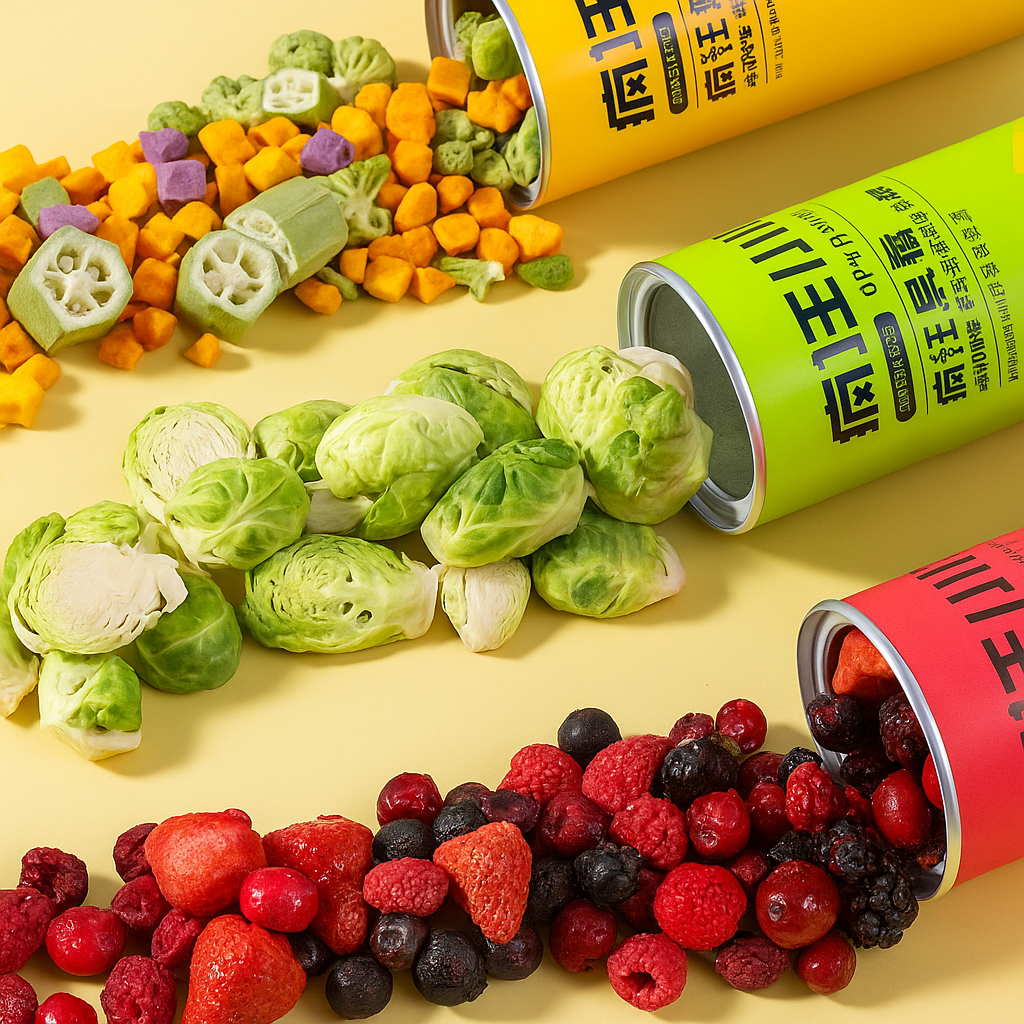 Pet Snacks Freeze-dried Mixed Vegetables 50g