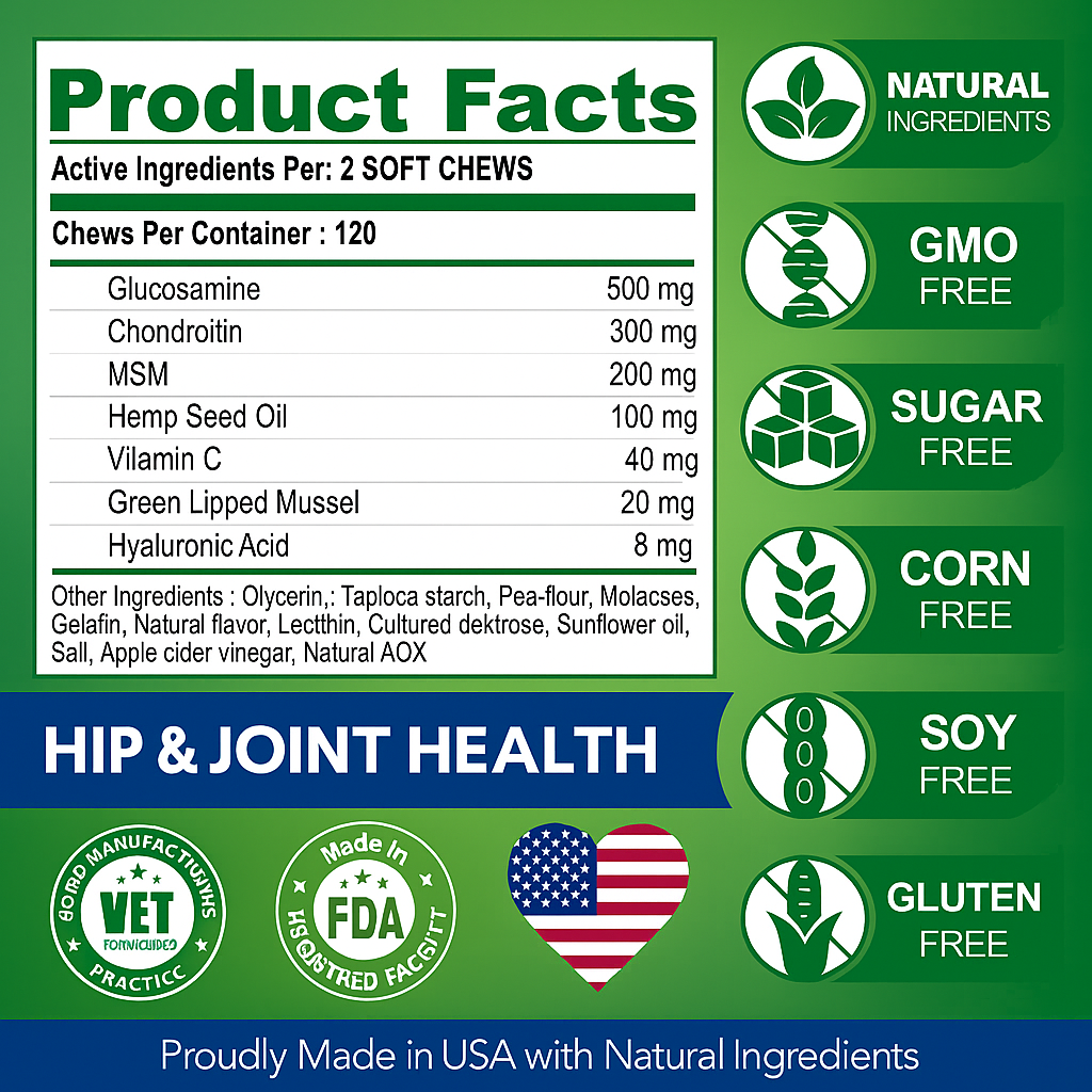 Pet Hip & Joint Supplement Chondroitin