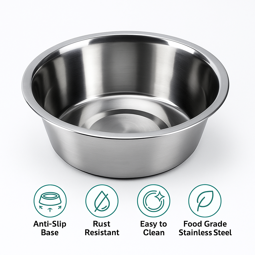 Pet Pots, Customized Stainless Steel Processing Tanks, Dog Bowls,bowls, Grain Feeding Bowls, Pet Supplies, Dog Food