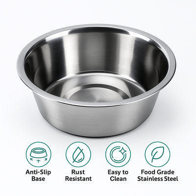 Pet Pots, Customized Stainless Steel Processing Tanks, Dog Bowls,bowls, Grain Feeding Bowls, Pet Supplies, Dog Food